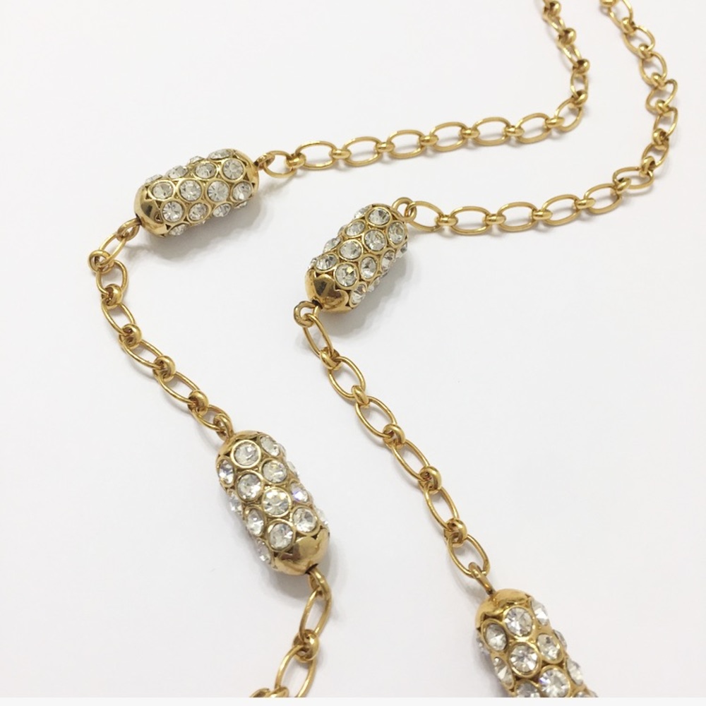 J. Crew Long Gold Necklace